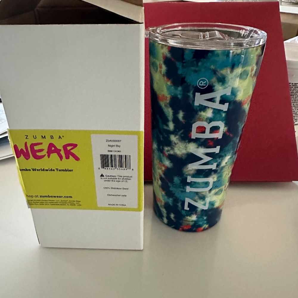 On Sale! Zumba Worldwide Tumbler - New in Box